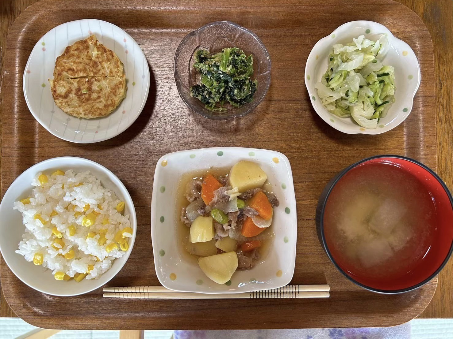本日のお昼ごはん