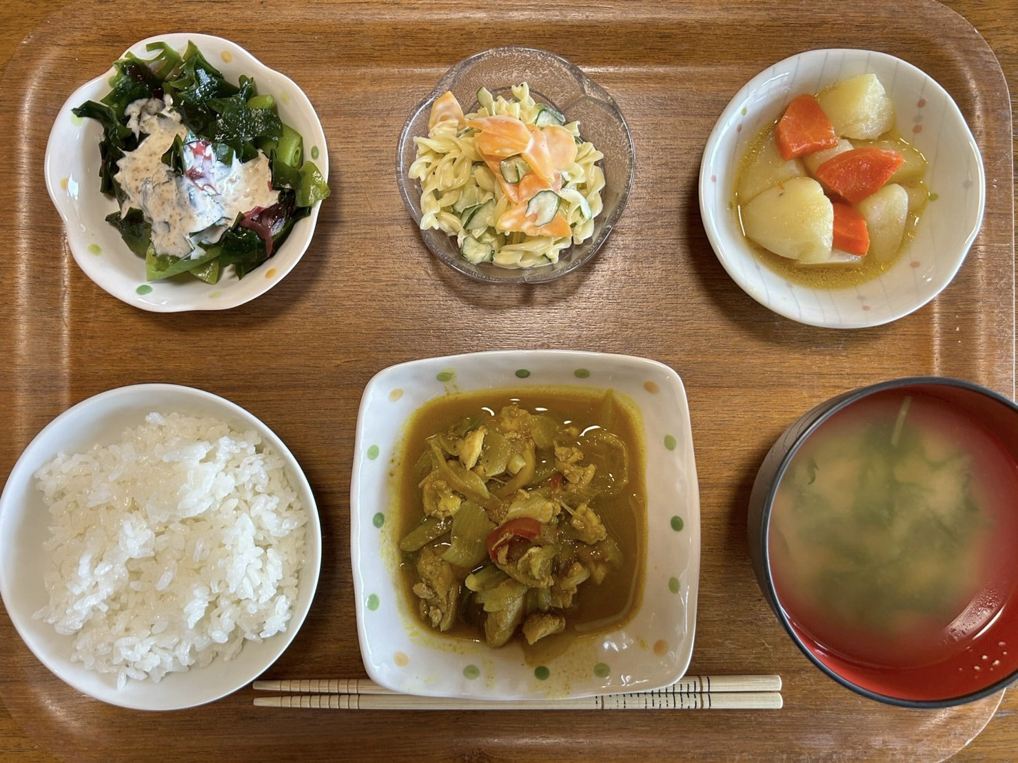 本日のお昼ごはん
