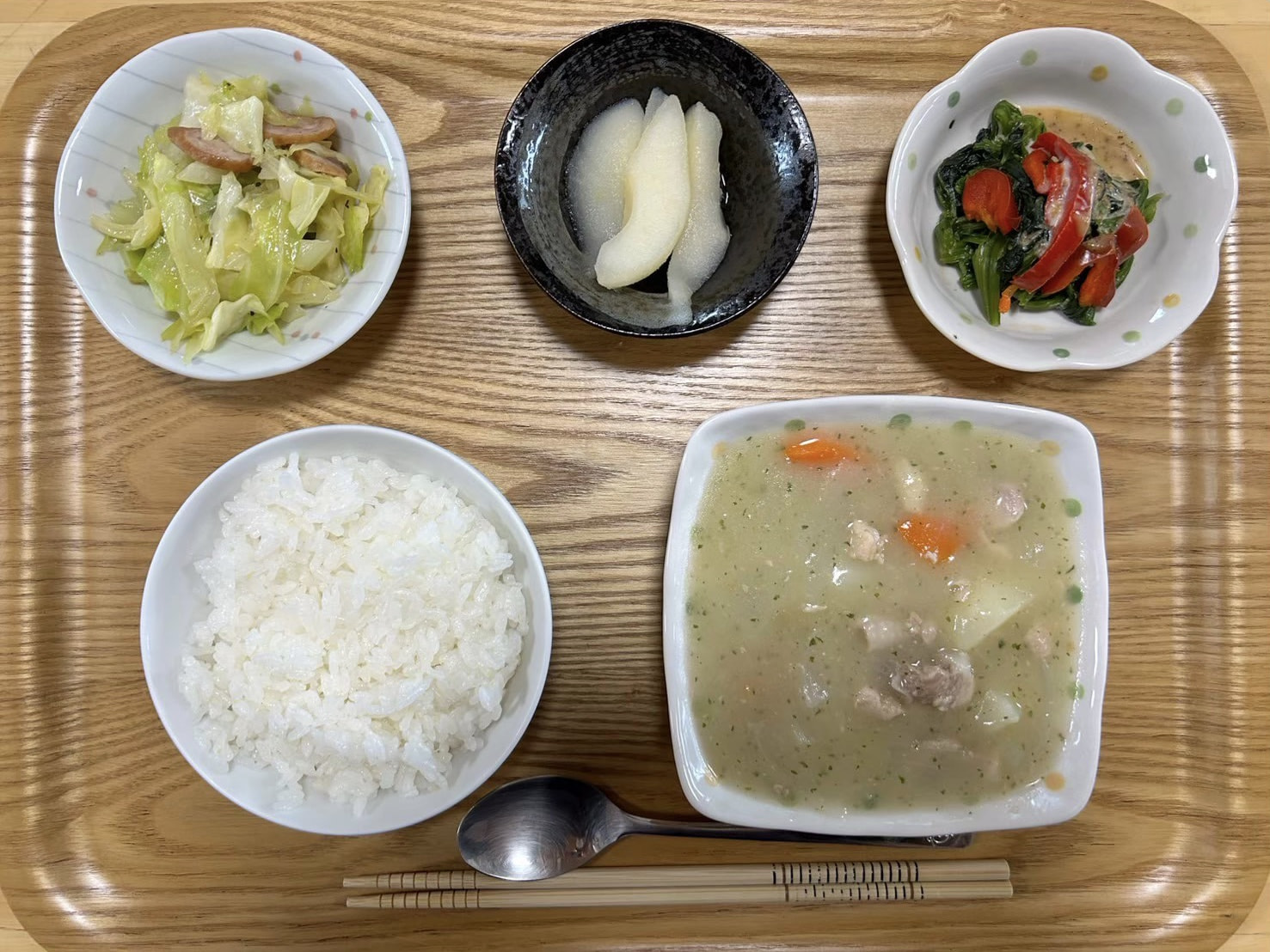 本日のお昼ごはん