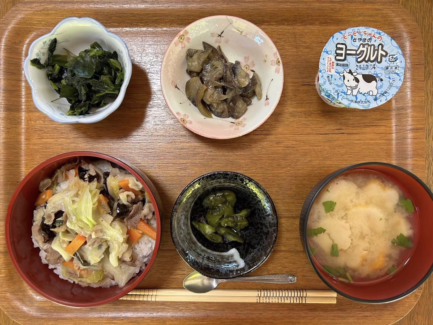 本日のお昼ごはん