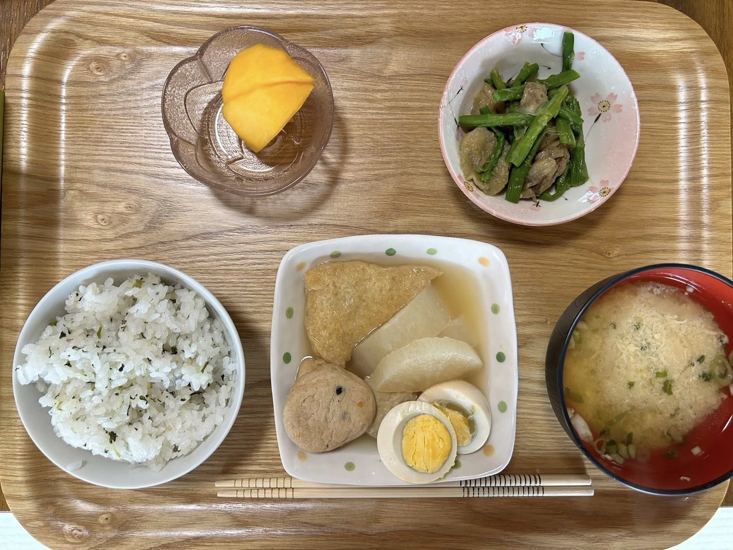本日のお昼ごはん