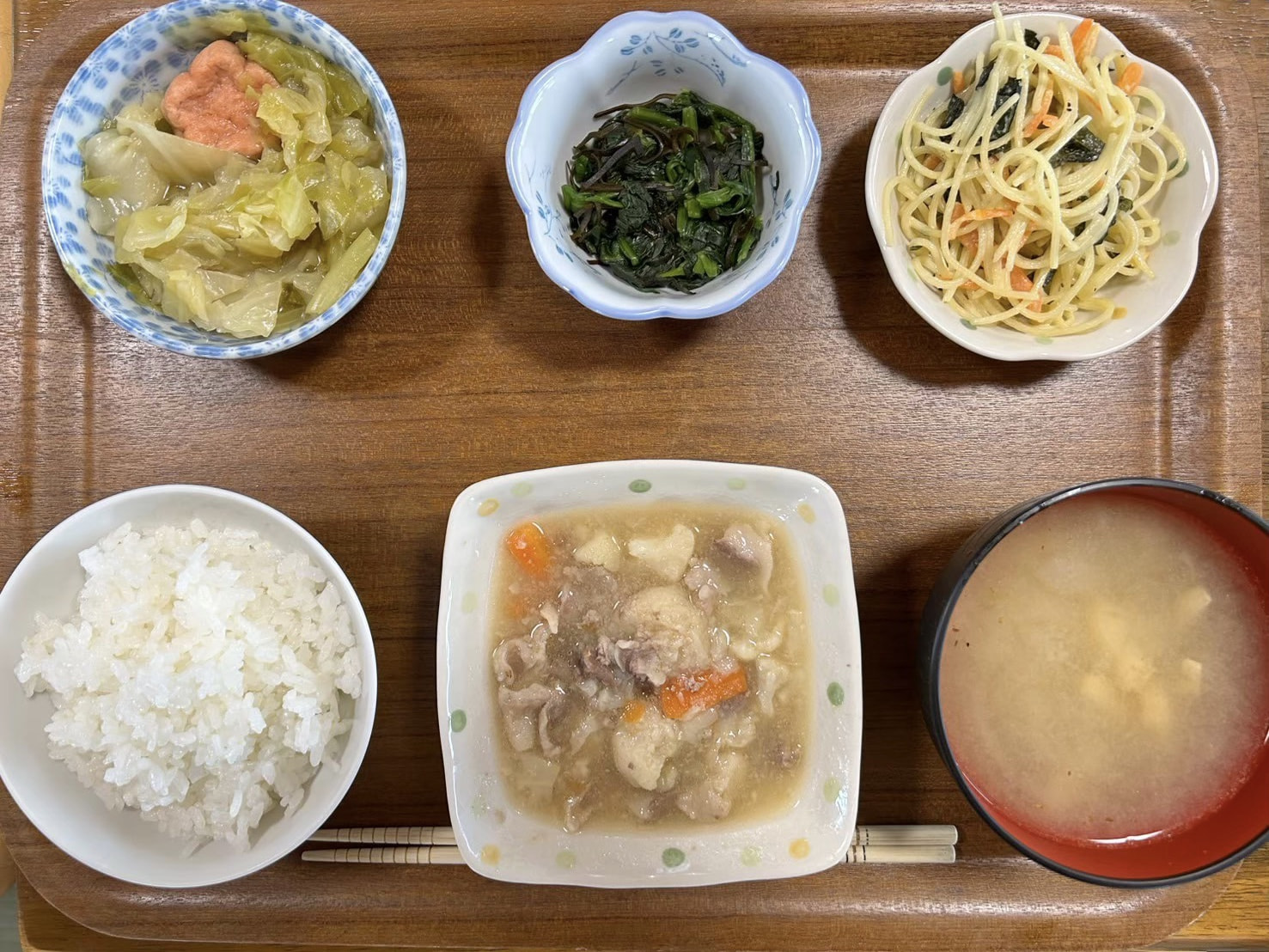 本日のお昼ごはん