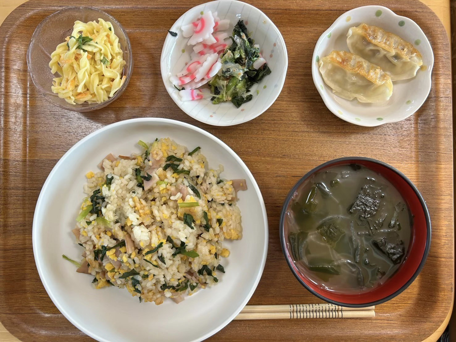 本日のお昼ごはん