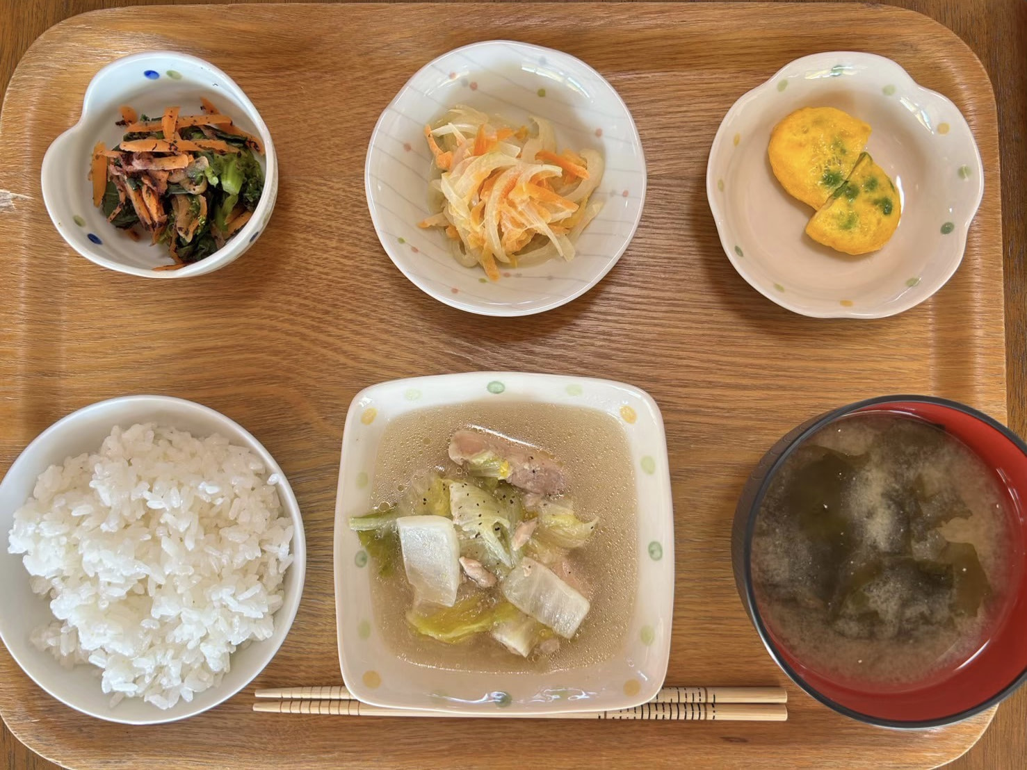 本日のお昼ごはん