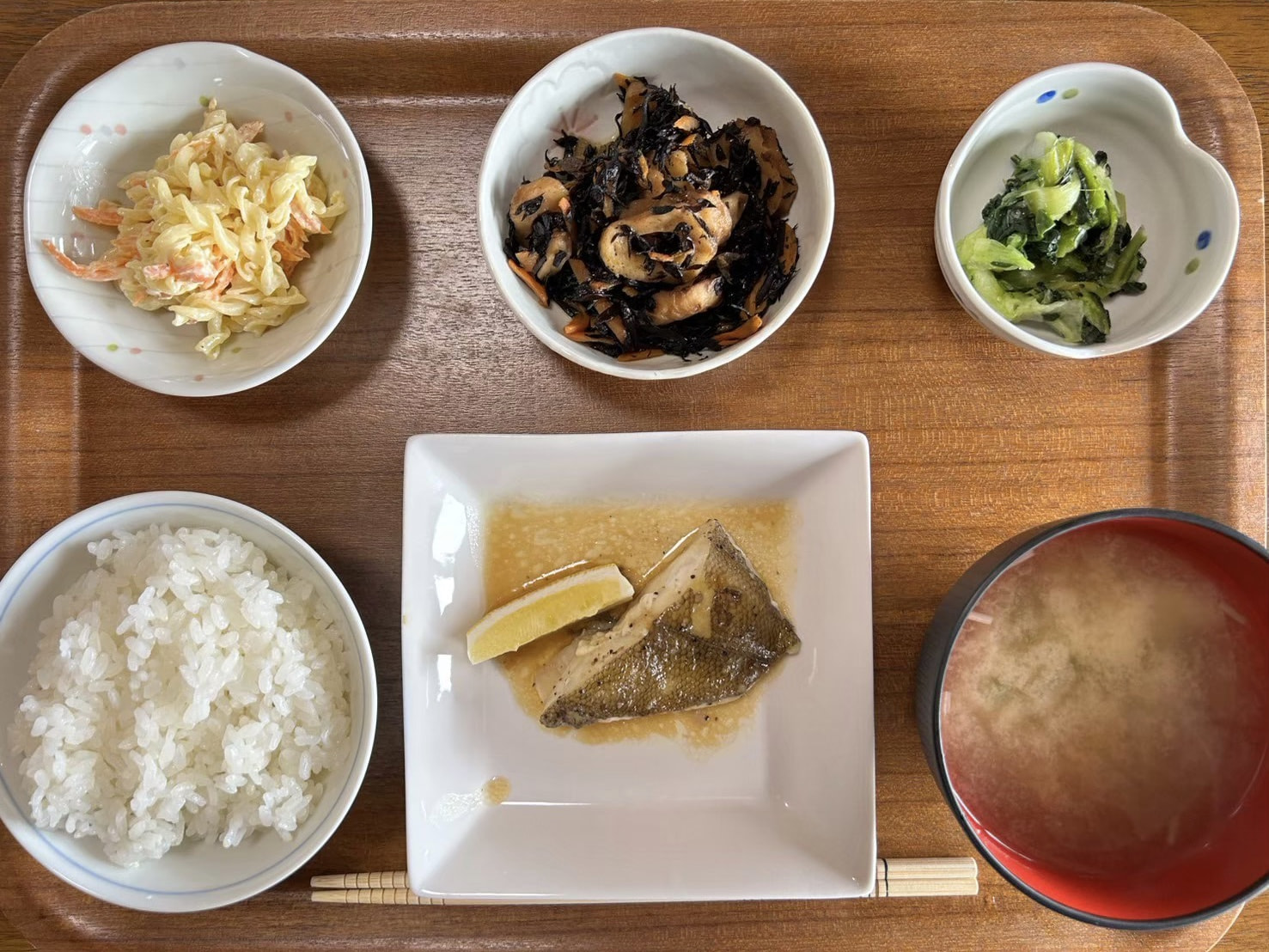 本日のお昼ごはん