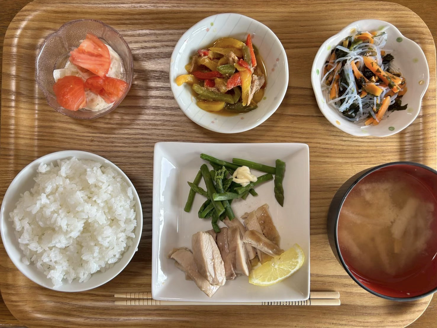 本日のお昼ごはん