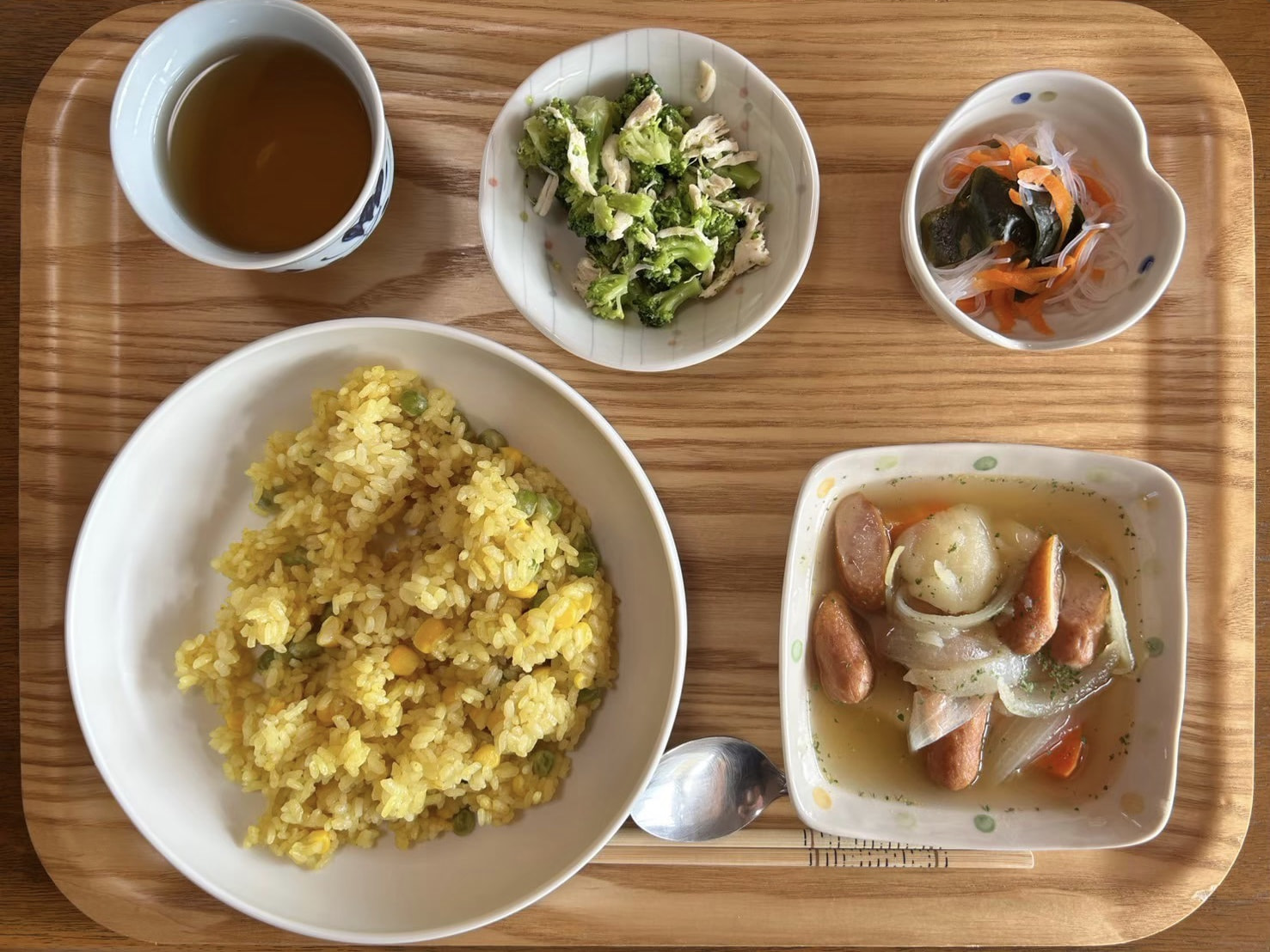 本日のお昼ごはん